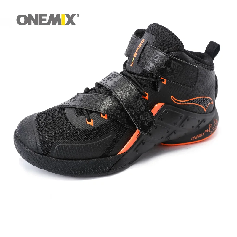 ONEMIX мужские ботинки для баскетбола для мужчин милый классический атлетические баскетбольные ботинки кроссовки белая спортивная обувь уличные Прогулочные кроссовки