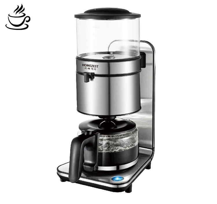 Cafetera Espresso Machine Household Commercial Stainless Steel Body Automatic Drip Automatic Coffee Machine CDC-501B