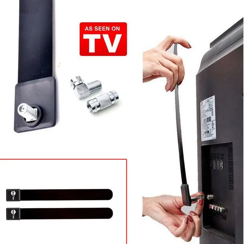 Горячая Partable Mini Clear tv Key HD tv 100+ FREE HD tv цифровая Внутренняя антенна 1080p Канатный кабель