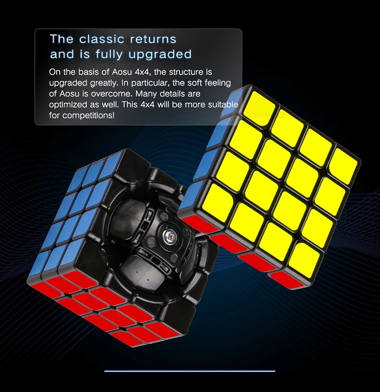 Aosu GTS2M MoYu GTS2 4x4x4 куб и V2 4x4 Магнитный куб головоломка Профессиональный Aosu GTS 2 м скоростной куб Развивающие игрушки для детей