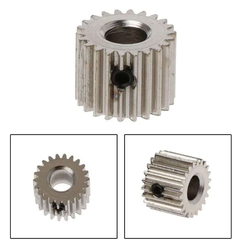 

3D Printer Parts Titan Extruder Gear 0.5 Modulus 22 Toothed Gear Stainless Steel Pinion