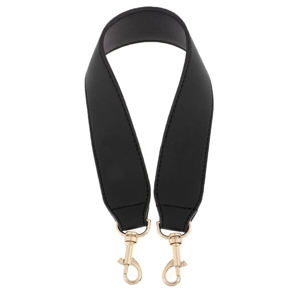 Bag Strap PU Leather Woman Shoulder Bag Handles Handbag Strap Belt 50CM Long Band DIY Replacement Accessories Gold Buckle KZ1005