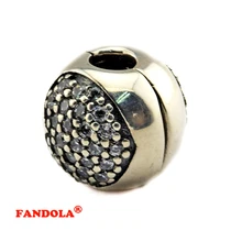 Соответственные Пандоре обаятельные Браслеты любовь моей жизни клип бусины с причудливыми из чистого кубического циркония 925 пробы Серебряные Подвески