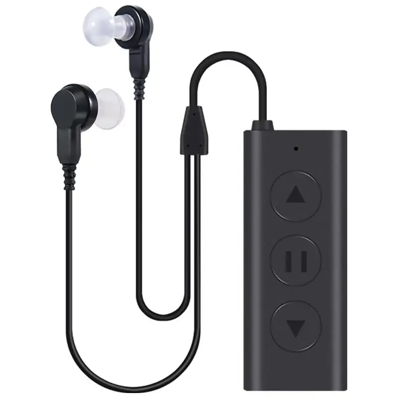 

Bluetooth5.0 HiFi Hearing Aid Sound Amplifier Adjustable Volume Ear Care Tool for Deaf Elderly Bone Conduction Earphones