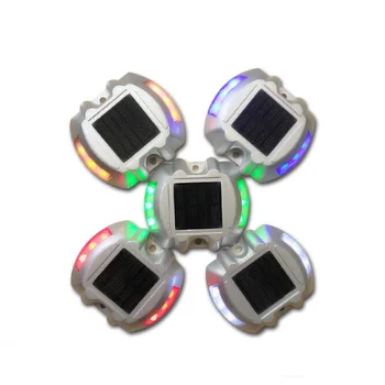 

Hot 1PCS Waterproof Solar Power 6LED Beads Outdoor Garden Road Driveway Pathway Dock Path Security Lights Free Shipping HM198