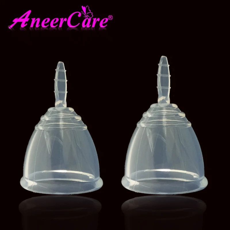 

1pcs Aneercare coletor menstrual cup copa menstrual de silicona medica menstruals cup silicon feminine hygiene coppetta mestrual