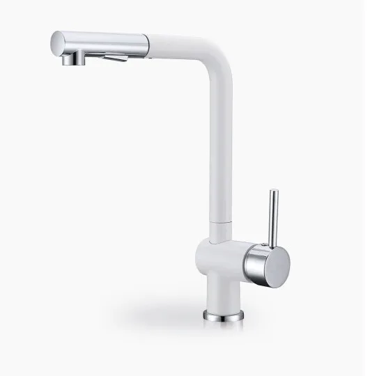 2017 Pull Out Kitchen Faucet White Crane Spray Lacquer 2017 Pull Out Kitchen Faucet White Crane Spray Lacquer German Quakity Tap Mixer Torneira Cozinha In Faucets From Home