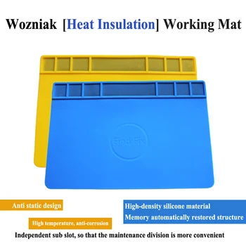 

Wozniak Heat-Resistant BGA Soldering Station Repair Insulation Pads Preservative To Increase Maintenance Platform Work Pad