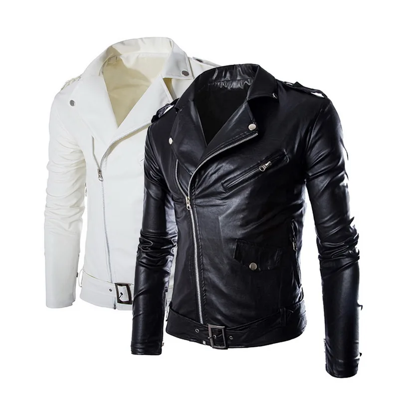 WENYUJH мужские кожаные куртки высокого качества, Классическая мотоциклетная куртка, Мужская куртка из искусственной кожи, мужские куртки осень-зима
