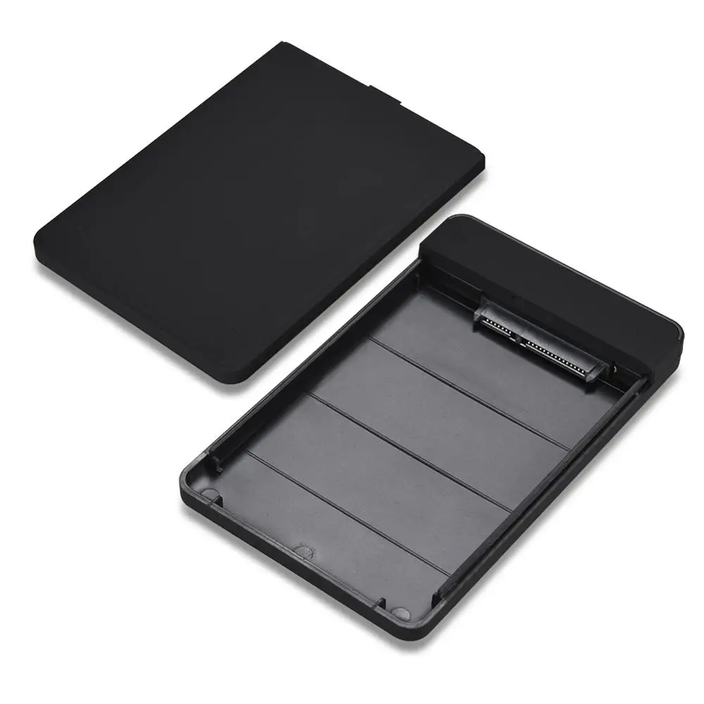SATA к USB 3 0 HDD SSD корпус черный 2 5 дюймов внешний жесткий диск коробка портативный 1