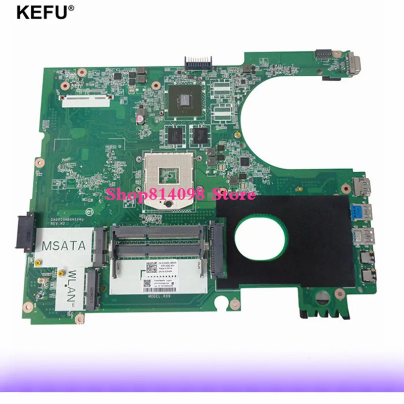 Материнская плата KEFU SUPER DA0R09MB6H1 REV : H для ноутбука DELL INSPIRON 5720 (совместима с