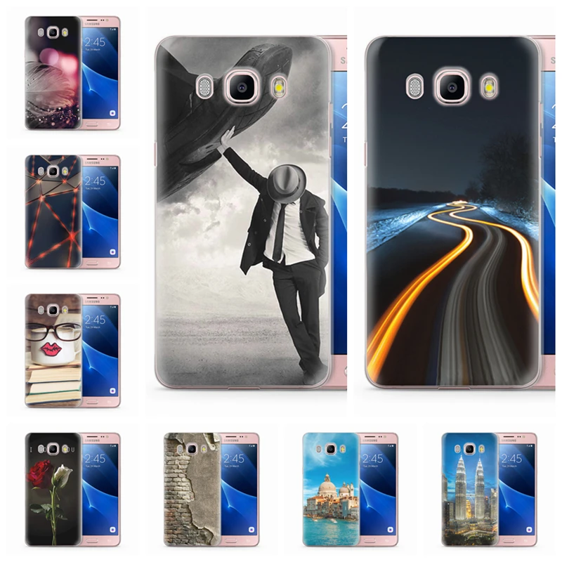Чехол для Funda Samsung Galaxy J5 2016 чехол J510 J510F мягкий силиконовый из ТПУ с изображением