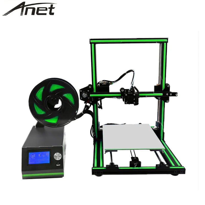Anet 3d принтер E10 легко собрать/большой размер печати/больше лучше быстрее/центр