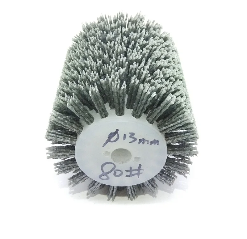 New 1pcs High quality 80# 100*120*13mm Abrasives Wire Brush Wheel for 9741 Wheel Sander Wooden Furniture Polishing Grinding