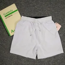 Новое поступление брендовых мужских шорт пляжные шорты хлопок шелк спандекс повседневные модные шорты сплошной принт Лето