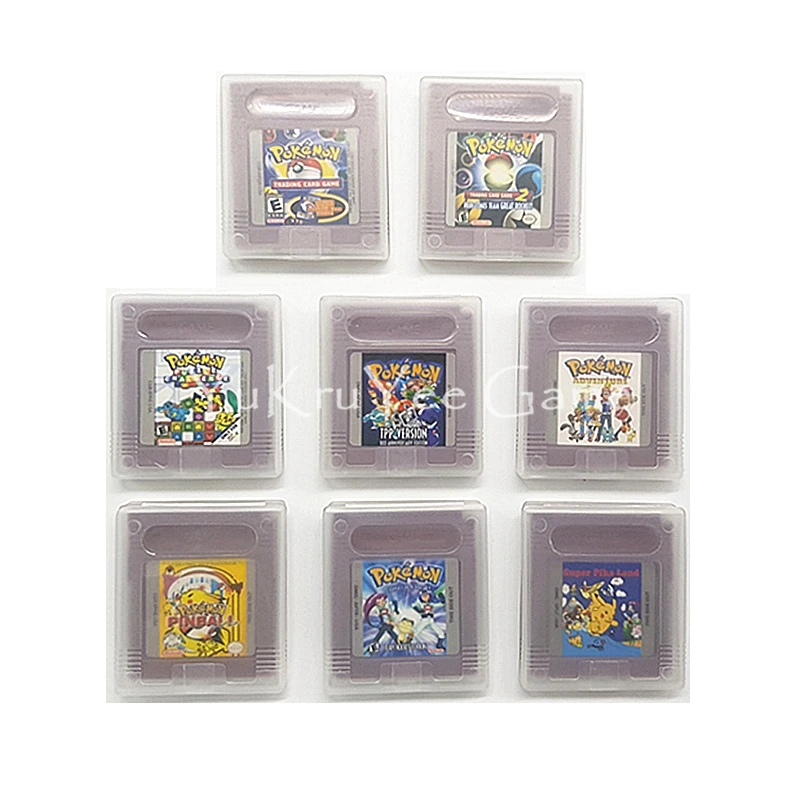 

PokemonSeries Team Rocket Adventure Video Game Cartridge Console Card for 16 Bit Handheld Console English Version