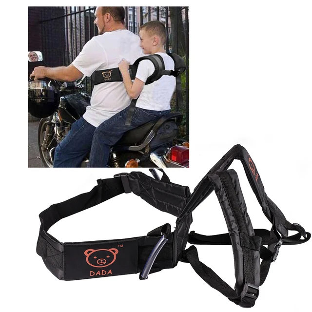 Nouvelle Réglable Moto Siège de Sécurité Pour Bébé Sangle Ceinture