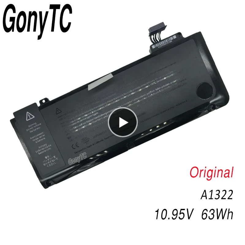 

Original Laptop Battery For APPLE MacBook Pro 13" A1322 A1278 (2009-2012 year) MB990 MB991 MC700 MC374 MD313 MD101 MD314 MC724
