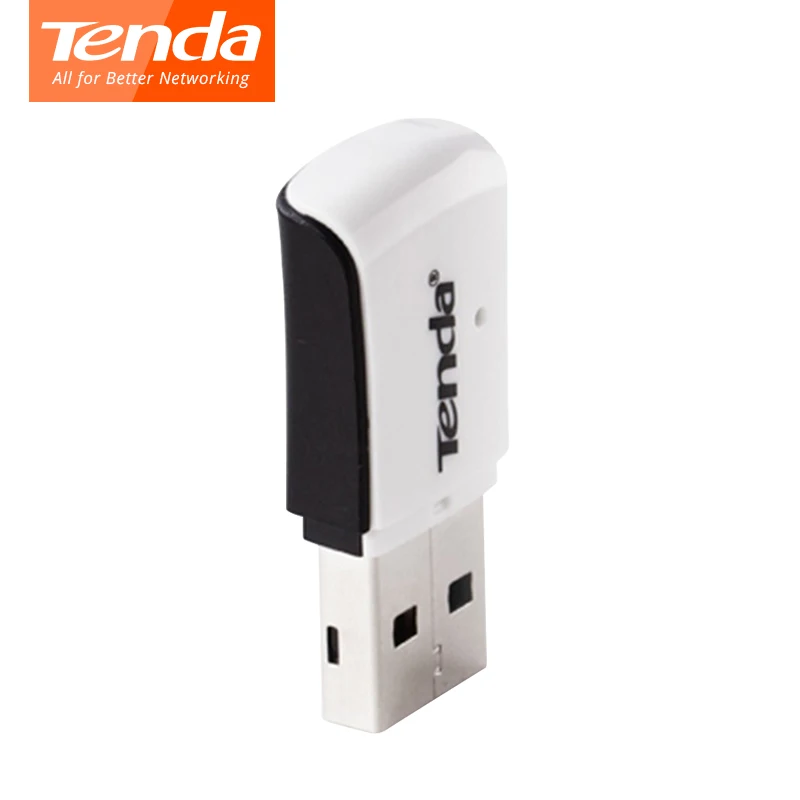 Tenda Wifi адаптер 802.11n/g/b Wi Fi Антенна 150 Мбит/с 2,4 ГГц Беспроводная сетевая карта мини внешняя USB2.0 wifi для настольного ноутбука