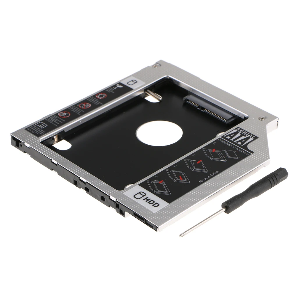 7 мм 9,0 мм Sata 3rd SATA To SATA жесткий диск адаптер для ноутбука CD DVD Оптический привод кронштейн для ноутбуков Высокое качество Черный