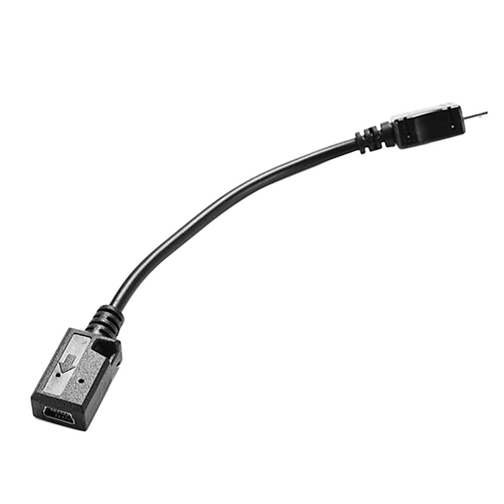 2PCS  Micro USB Male to Mini USB Female OTG Charger Adapter Data Cable Cord