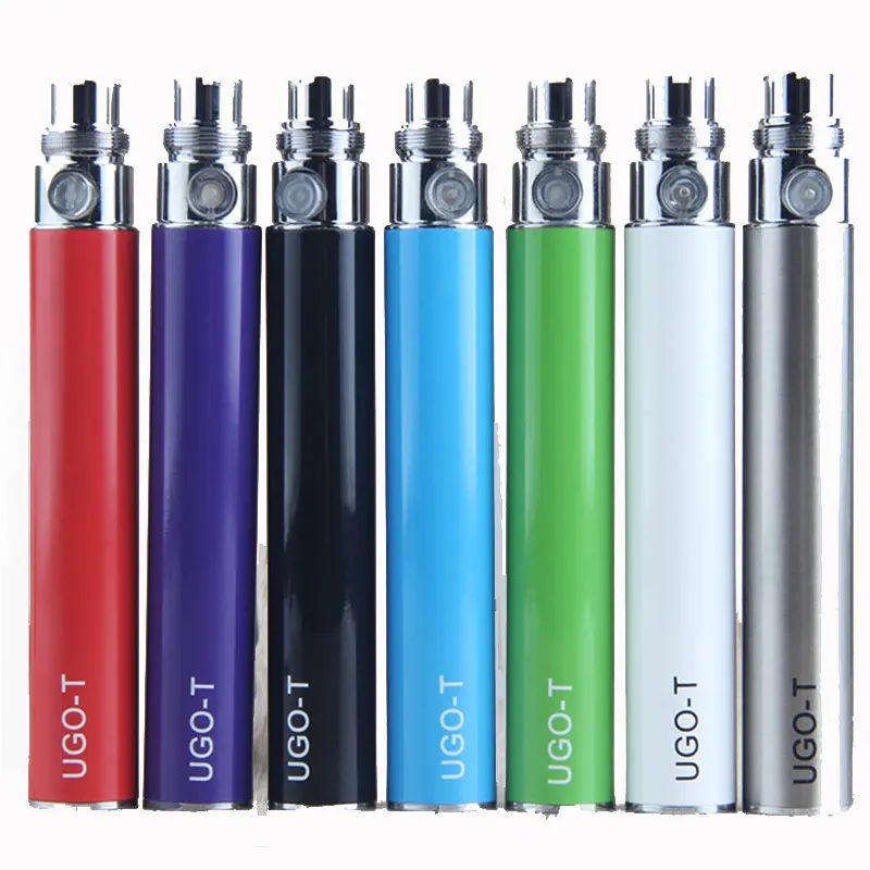 

5pcs UGO-T Battery 650/900/1100mah vaporizador Electronic Cigarette ugo t Bottom charging for ce4 ce5 h2 vaper ugo-t battery pen