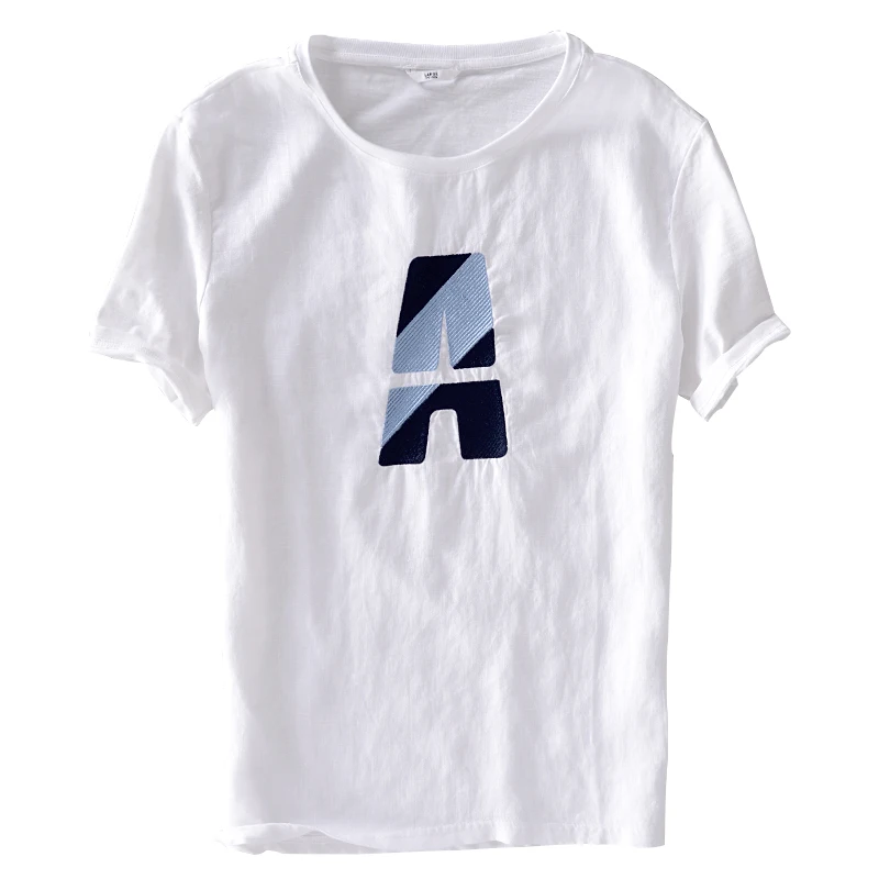 Мужская футболка с коротким рукавом camiseta camisa белая Повседневная новое