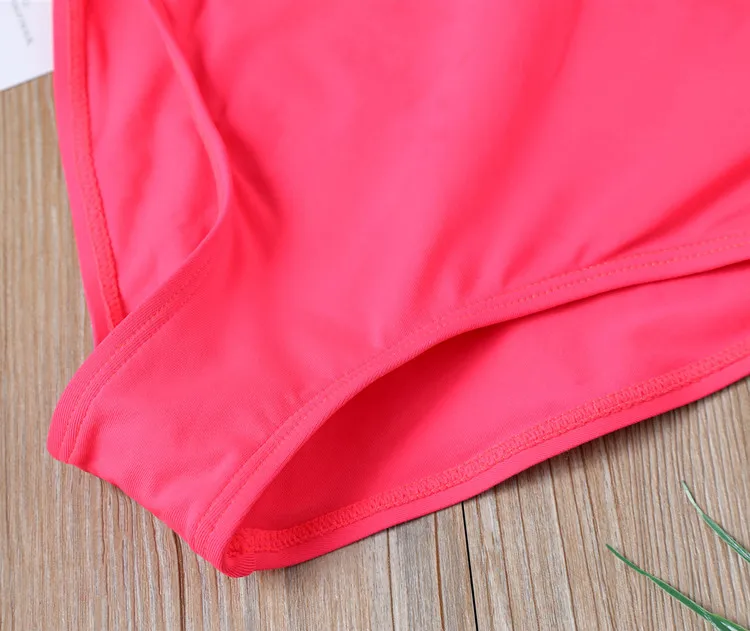 Цельный купальный костюм для девочек, От 3 до 14 лет, красный купальный костюм для детей, купальный костюм для девочек, летняя пляжная одежда, G1-CZ924
