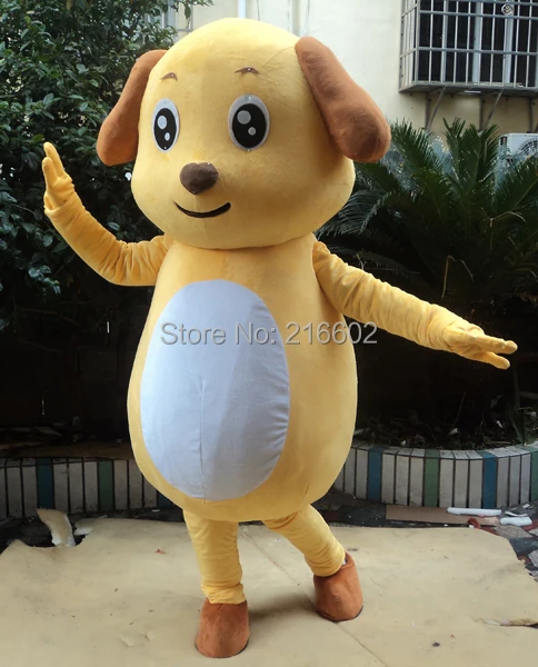 

cosplay costumes Yellow dog Mascot costume Adult size Yellow dog Mascot costume