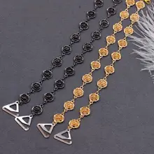 Новая простая металлическая Роза наплечный ремень Регулируемый невидимые бретели бюстгальтера a воротник нижнее белье бюстгальтер ремень