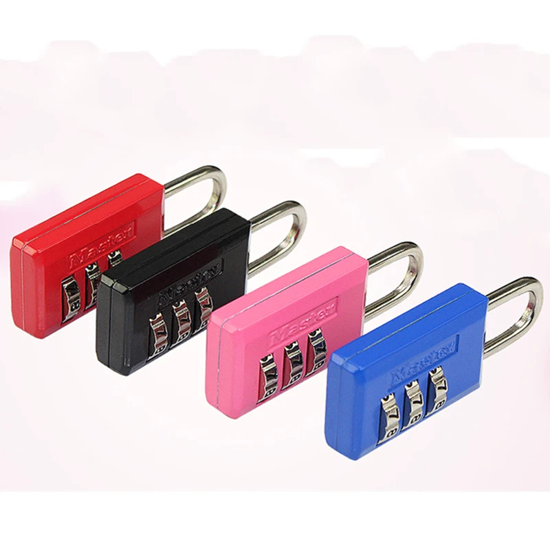 Master Lock Keyed Padlock Password Smart for Lock code for a Suitcase Combination Lock for bag Carousel gym locker lock Mini (3)