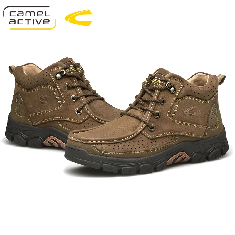 Camel Active новые походные ботинки мужские водонепроницаемые противоскользящие теплые треккинговые уличные спортивные брендовые охотничьи горные альпинистские ботинки