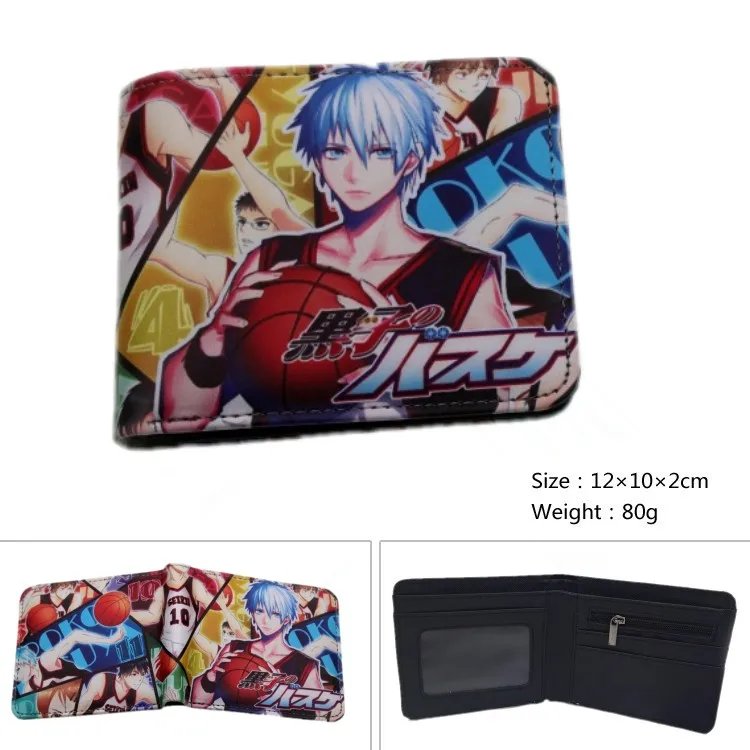 Kuroko Tetsuya кошельки Kagami Taiga милый мультяшный кошелек Подростковая Кожа Pu Сумка для