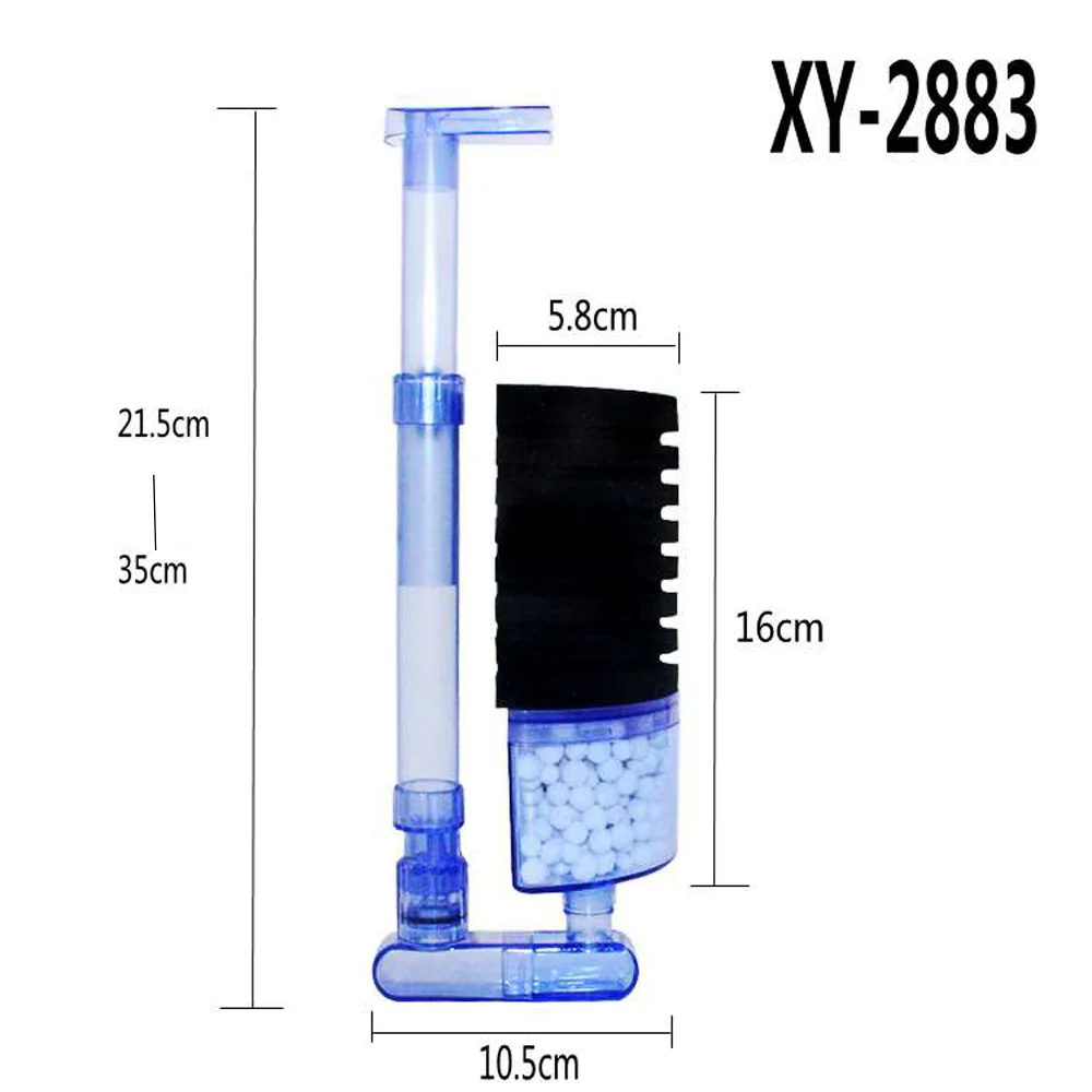 Аквариумный фильтр биохимическая Губка фильтр хлопок использование с кислородным насосом для мини аквариума воздушный насос поставки два