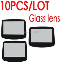 10 шт./партия Стекло Материал черный Экран крышка объектива Fit gameboyadvance гпоб dmg ремонт консоли Панель Цвет заранее мальчика карман