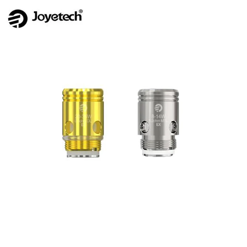 Joyetech EX 0.5ohm DL. Катушки и EX 1,2 Ом MTL катушки электронной сигареты головки подходят для превышения D22 D19 распылитель CUBOID Lite 5 шт./лот