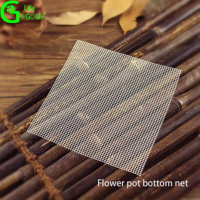 

Plastic Flower Pot Mesh Pad Bottom Mat Flower Pot Mattress Bottom Net Anti-leakage Anti-insect Anti-corrosion Breathable Net