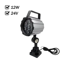 Заводской выход 12 Вт DC 24 В Светодиодный прожектор рабочий свет водонепроницаемый IP65 ЧПУ Инструменты освещение Refletor светодиодный свет