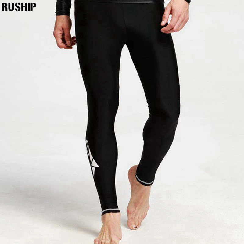 

SBART Men Lycra Diving long pants Super elasticity Rashguards Swimsuit Sunscreen Swimming Rash Guard Pants beach pants