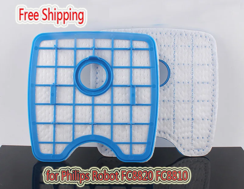 

4 pcs Vacuum Cleaner Parts Replacement filter screen for Philips Robot FC8820 FC8810 HEPA Filter Free Shipping