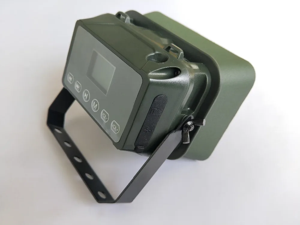 Concha de Metal à Prova Chamariz do Pássaro Amplificador de Voz com Externo Pddhkk Pássaro Água Caça Caller 60 w 323 Ganso Pato Som Falante d' 3 Esporte e Lazer