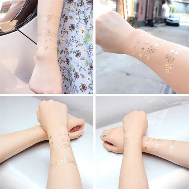 Новинка 1 лист маска для лица светящаяся в темноте Татуировка StickersFashion