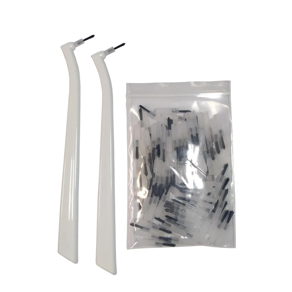 Buy 100 pieces Dental Replaceable Applicator Tips & 2