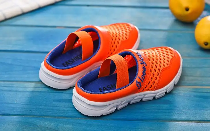 HaoChengJiaDe/новые детские летние мягкие сандалии; Size26-36; обувь для малышей; пляжные спортивные сандалии; сандалии с закрытым носком для мальчиков
