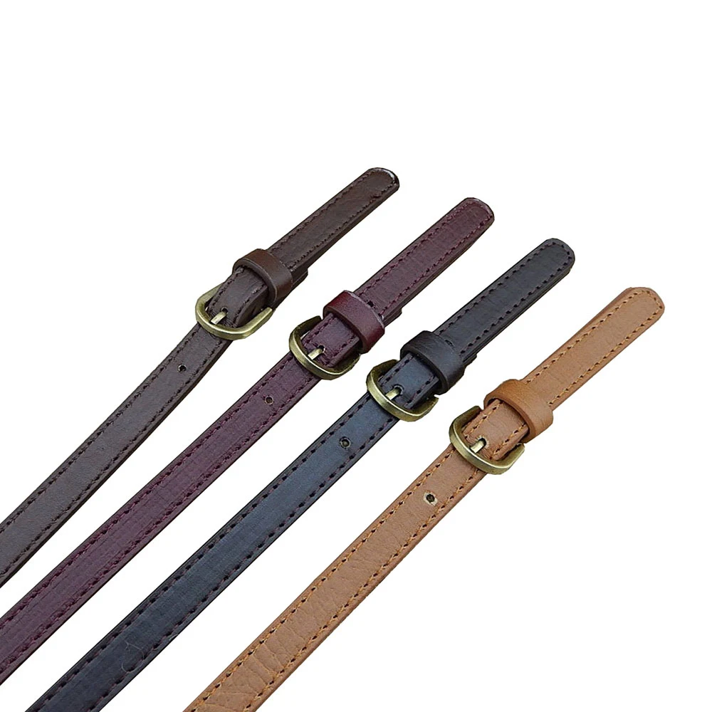 FASHIONS KZ 2PCS 70cm PU leather bag strap handbag handle adjustable