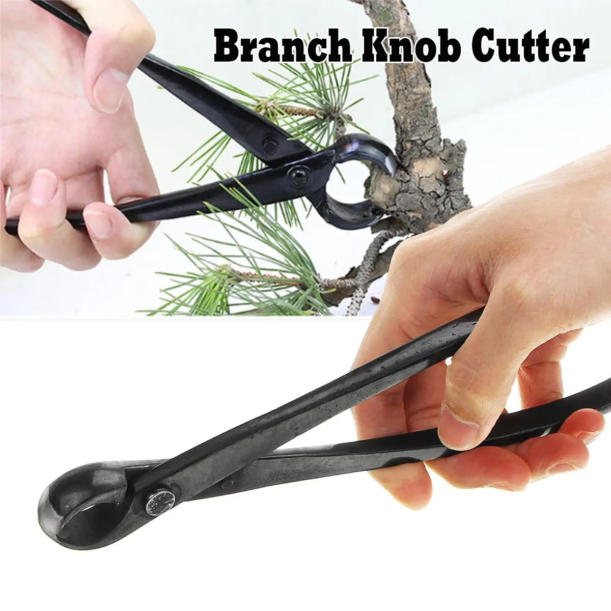Offerte Rotonda Taglierina di Bordo Principiante Bonsai Strumenti Multi Funzione Come Branch Cutter e Pomello Cutter 210 millimetri In Acciaio Al Carbonio