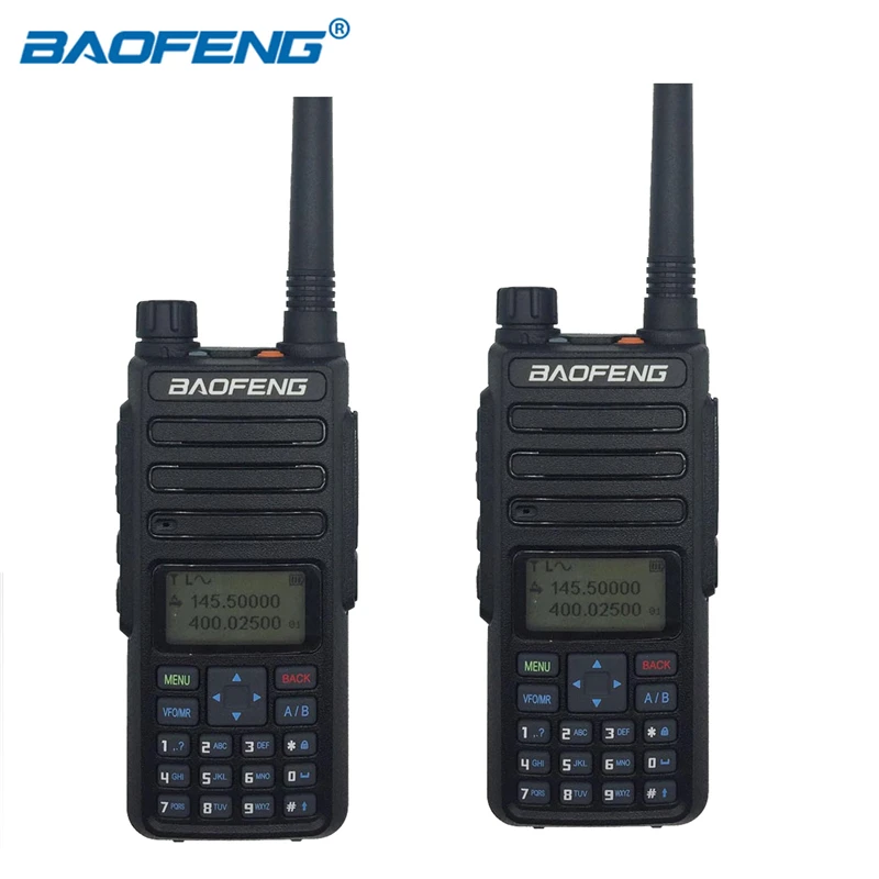 BaoFeng DM-1801 DMR цифровая рация цифровой анолог двойной режим двухстороннее радио УКВ 5 Вт двухдиапазонный Tier I/II трансивер 2 шт