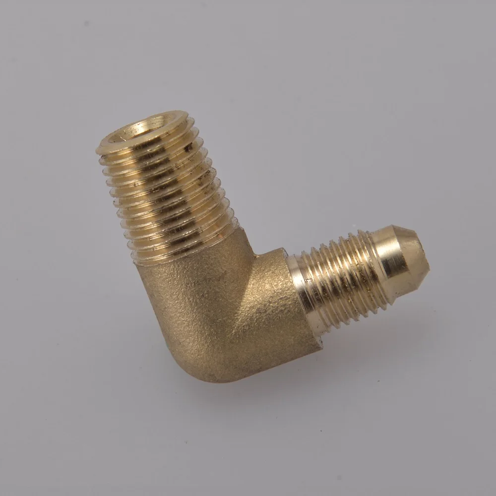 Латунный фитинг мужской локоть 90 градусов 1/4 ''NPT * 1/4'' шланг ID EP CGQ203| |
