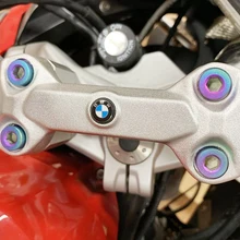 Подходит для всех мотоциклов Riser повышение подступни болтов винтов M8* 60 мм titanium TC4 шурупов всех цветов радуги