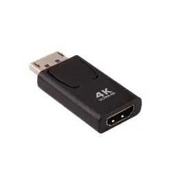 Новый Эдал DP к HDMI адаптер мужчин и женщин HDMI1.4V преобразование адаптеры Ultra HD 4 К DisplayPort HDMI конвертер